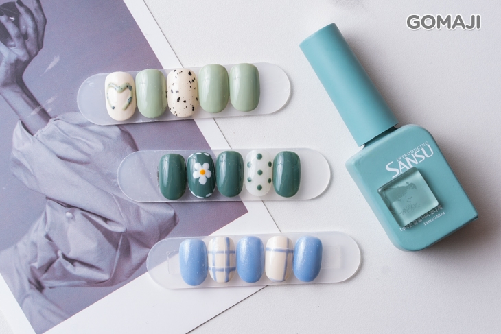 造型設計款凝膠美甲