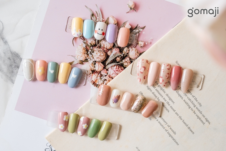 造型設計款凝膠美甲