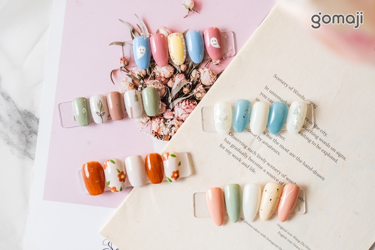 造型設計款凝膠美甲