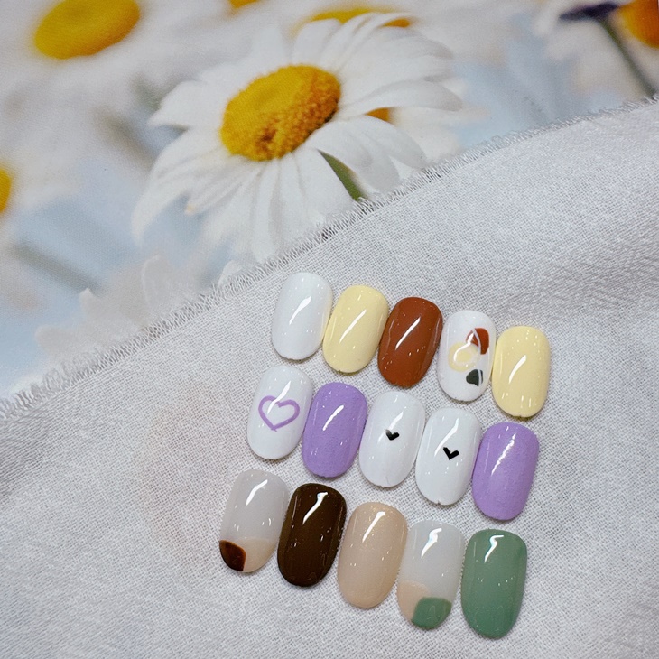 造型設計款凝膠美甲30選1(可換底色)