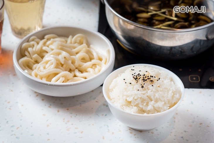 白飯&讚歧烏龍麵