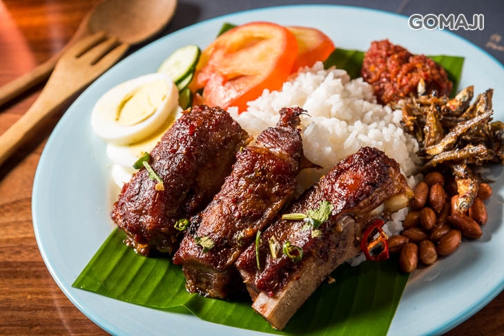 馬來蜜汁豬肋排