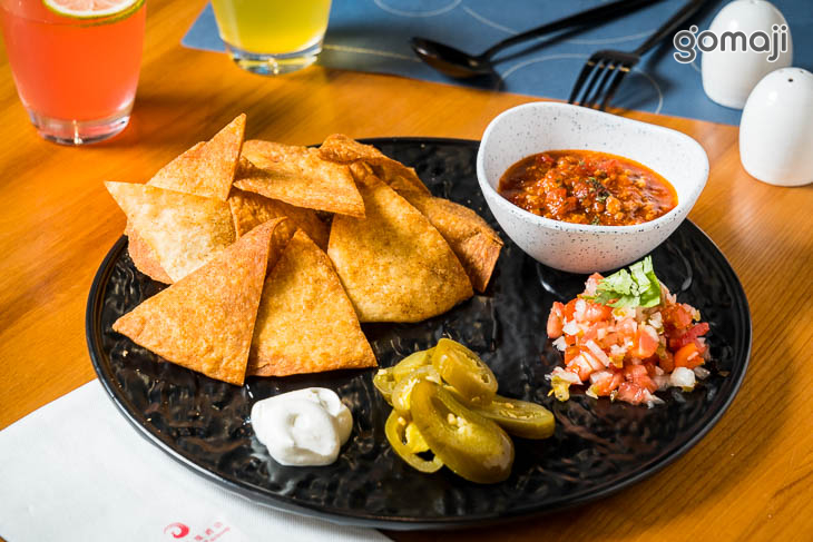 墨西哥辣肉醬+炸墨西哥餅