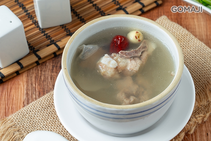 百合蓮子排骨湯