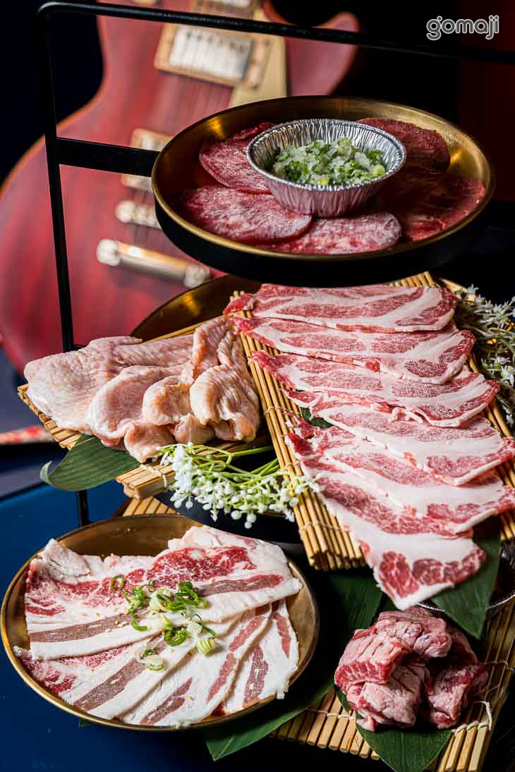 兩人套餐 精選套餐的肉盤