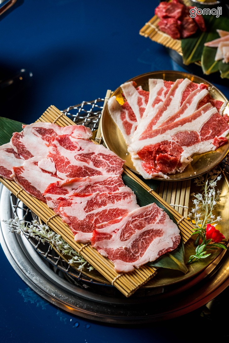 伊比利豬梅花+牛五花後腹肉