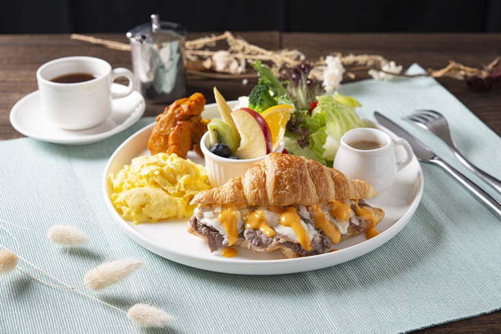 費城牛肉起司可頌