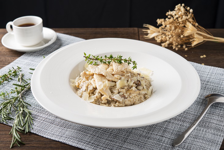 奶油松露雞肉燉飯