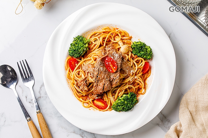 義式蕃茄牛肉義大利麵