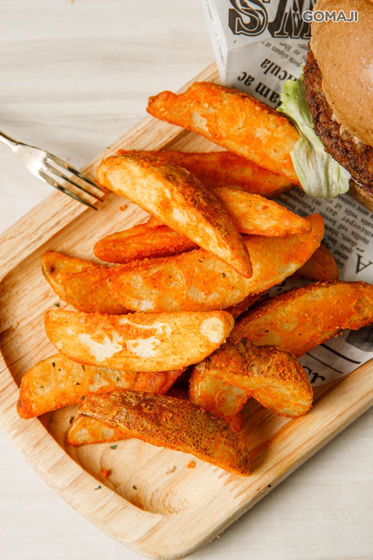 起司香煎牛肉堡