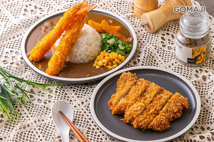 日式海陸雙拼咖哩飯