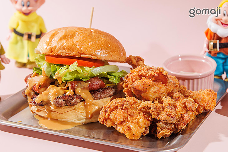 好事花生培根牛堡