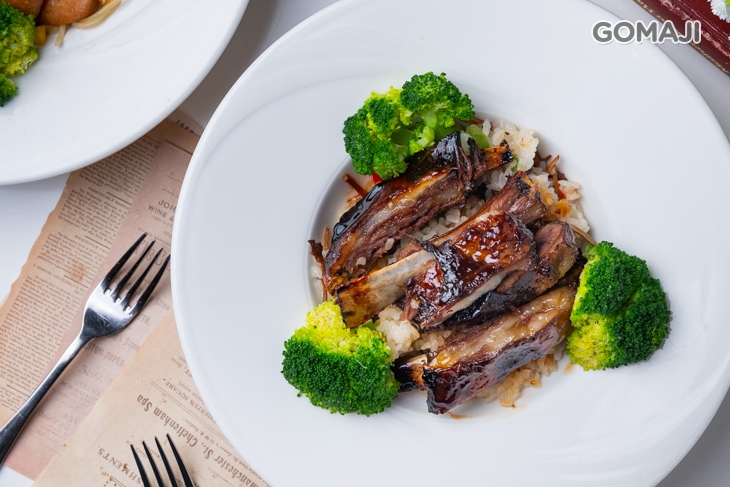 照燒羊排義大利麵