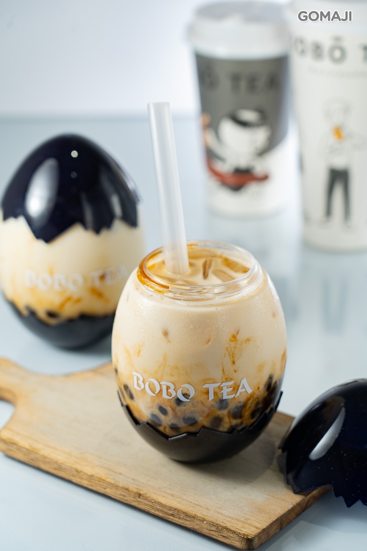 手作黑糖波波鮮奶 500ml(冰塊固定)