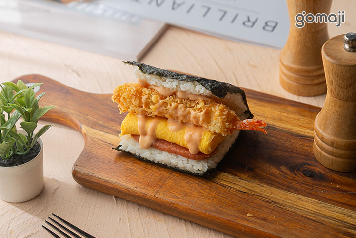 炸蝦天婦羅飯糰