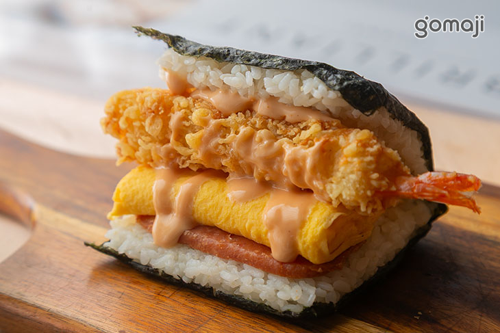 炸蝦天婦羅飯糰