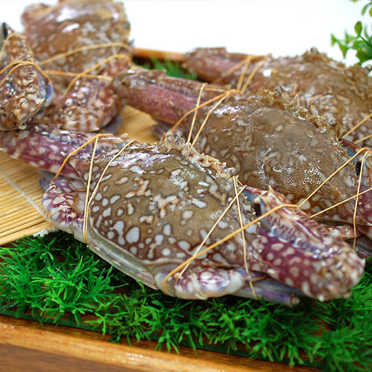 只要159元起(满五份免运费),即可享有斯里兰卡鲜甜生冻母花蟹/公花蟹