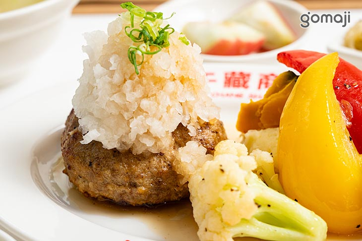 柚子醋蘿蔔泥漢堡排