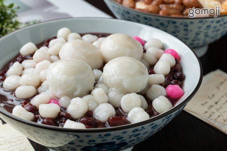 紅豆大小湯圓