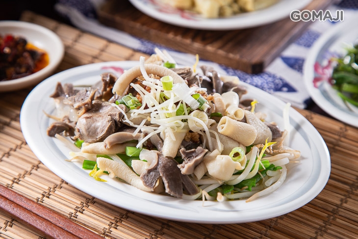 招牌豆芽韭菜下水