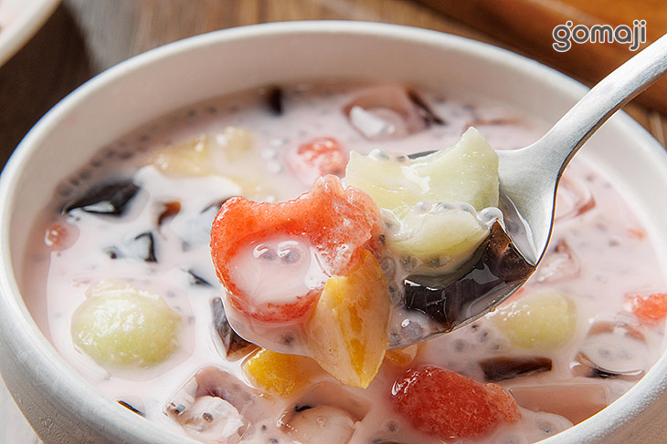 印尼水果牛奶冰