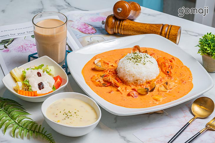 拿坡里海鮮燴飯套餐