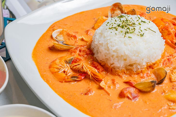 拿坡里海鮮燴飯套餐