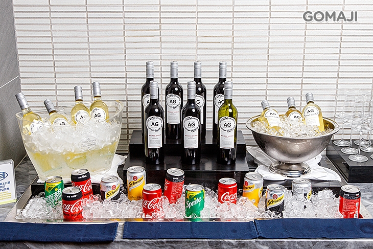 精選紅白酒、啤酒、飲料無限暢飲