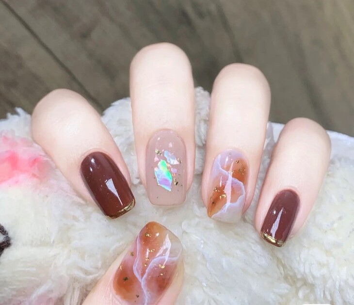 時尚款凝膠美甲