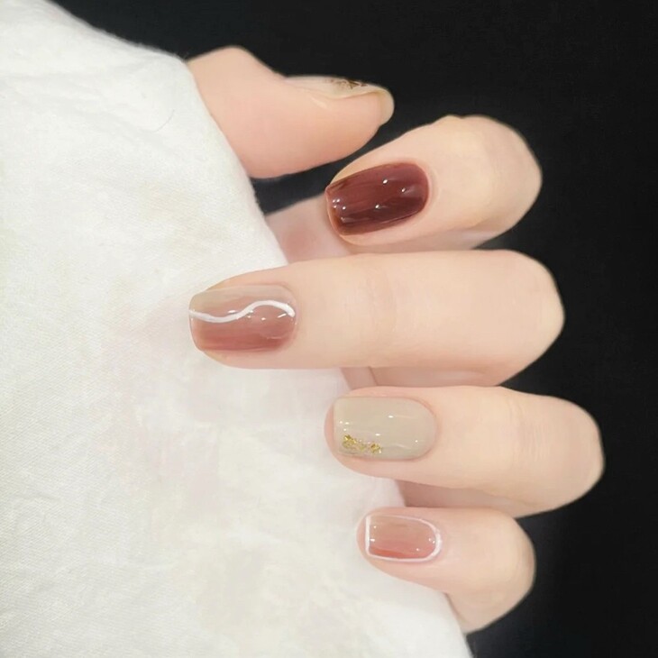 時尚款凝膠美甲