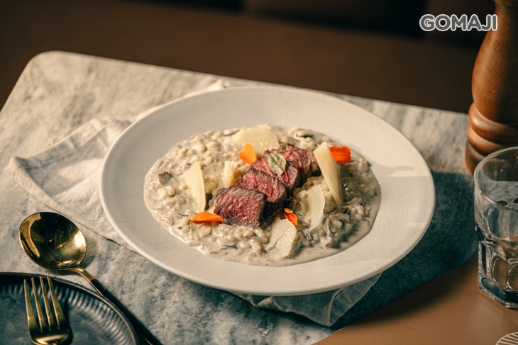 牛肝菌牛小排燉飯