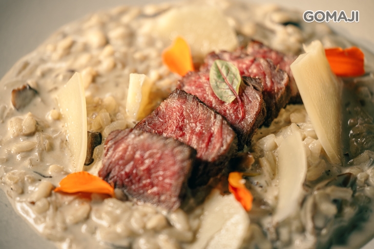 牛肝菌牛小排燉飯