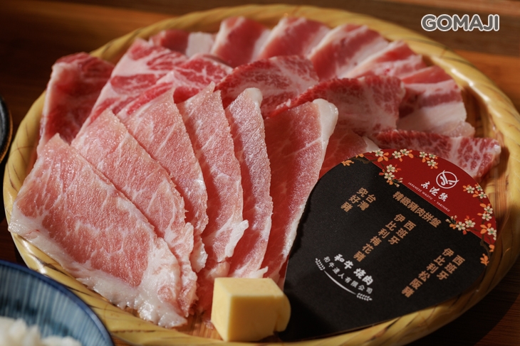西班牙伊比利松阪豬+西班牙伊比利梅花豬+究好豬五花肉