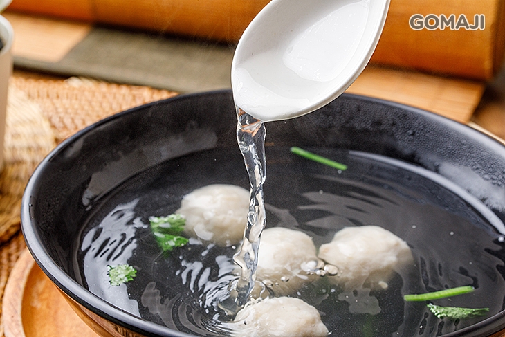 香噴噴鱈魚丸湯