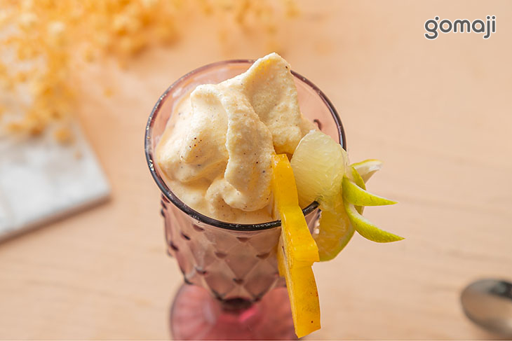 芒果冰淇淋奶昔