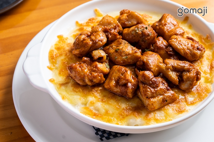 惡魔雞腿焗烤燉飯