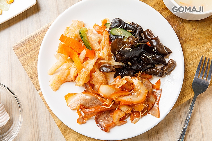 各式自助吧料理 