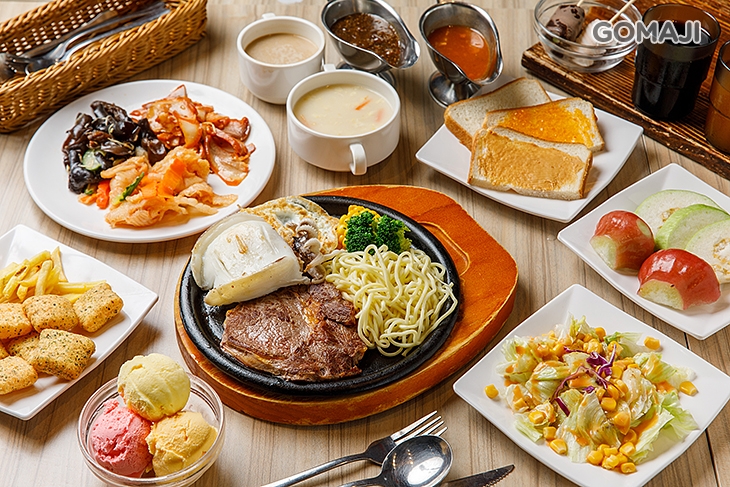 B.主廚特別推薦海陸+自助吃到飽