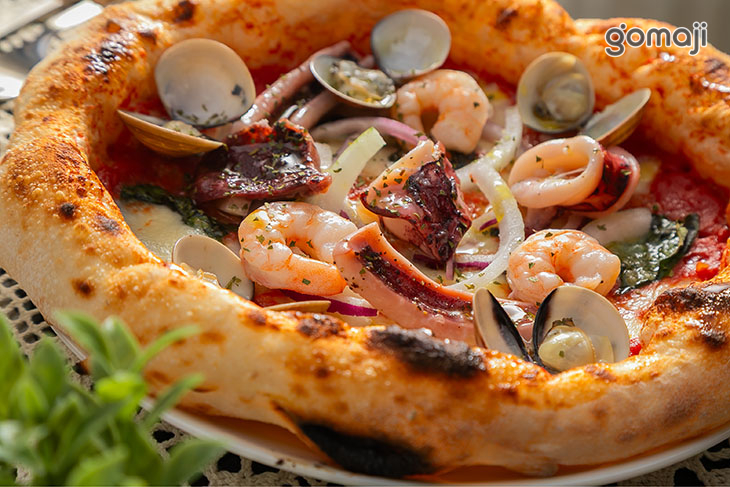 西西里海鮮披薩