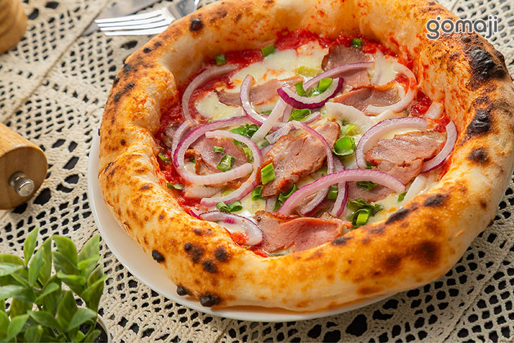 大蔥鴨披薩