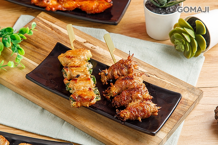 金針牛肉捲&多汁蔥肉捲