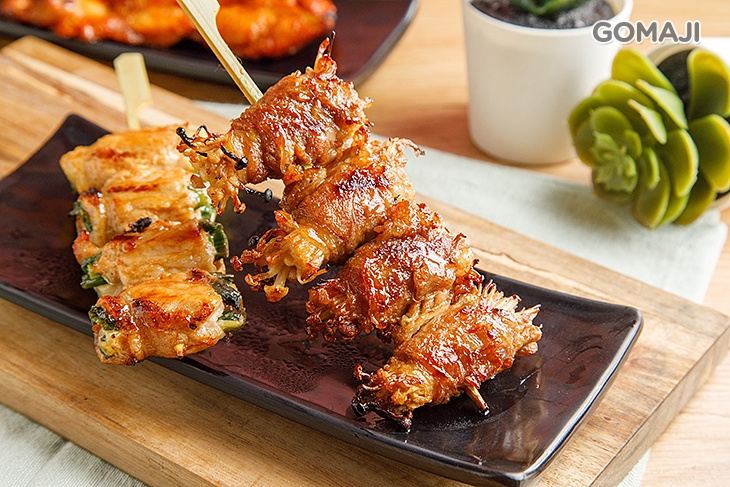 金針牛肉捲&多汁蔥肉捲