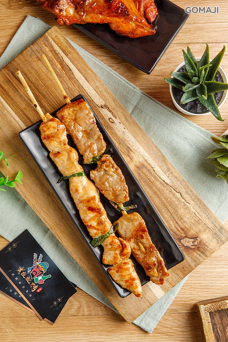 醬漬豬肉串&鮮嫩雞肉串 