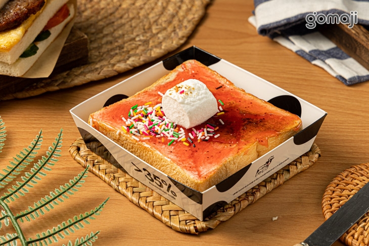 甜甜草莓醬醬好厚片