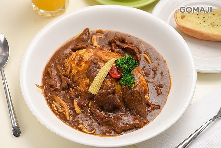 涮涮牛肉歐姆蛋咖哩飯
