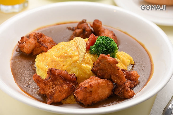 好美味炸雞塊歐姆蛋咖哩飯