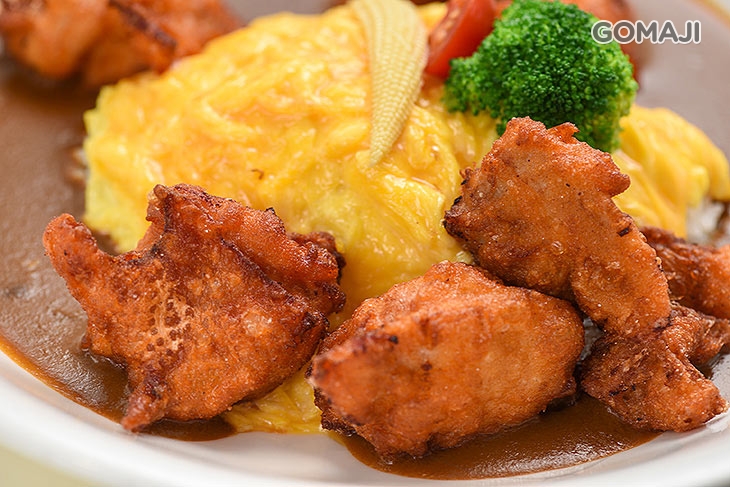 好美味炸雞塊歐姆蛋咖哩飯
