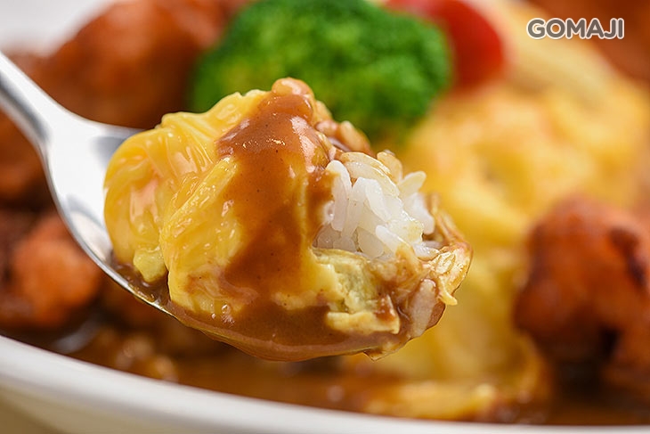 好美味炸雞塊歐姆蛋咖哩飯