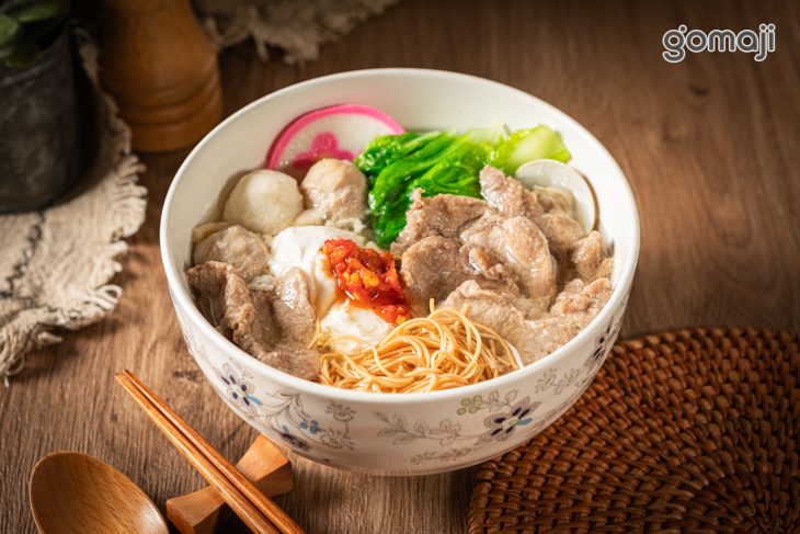 鵝油剁椒燒肉雞絲麵