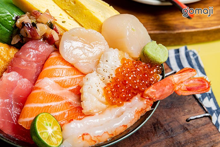 海鮮丼一份